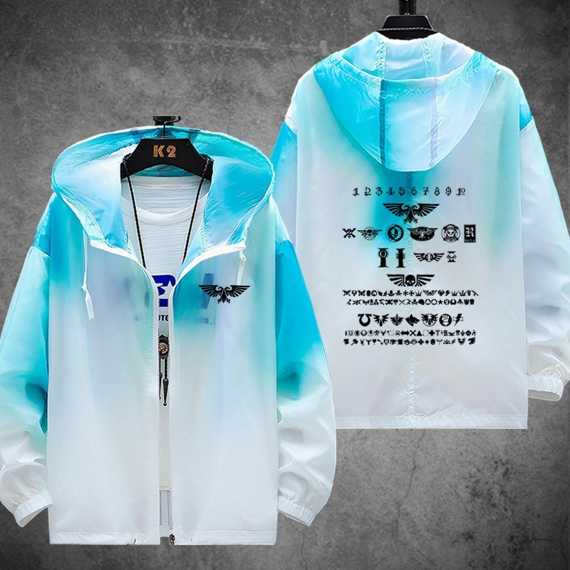 戰錘40K 輕薄透氣漸變防曬衣外套