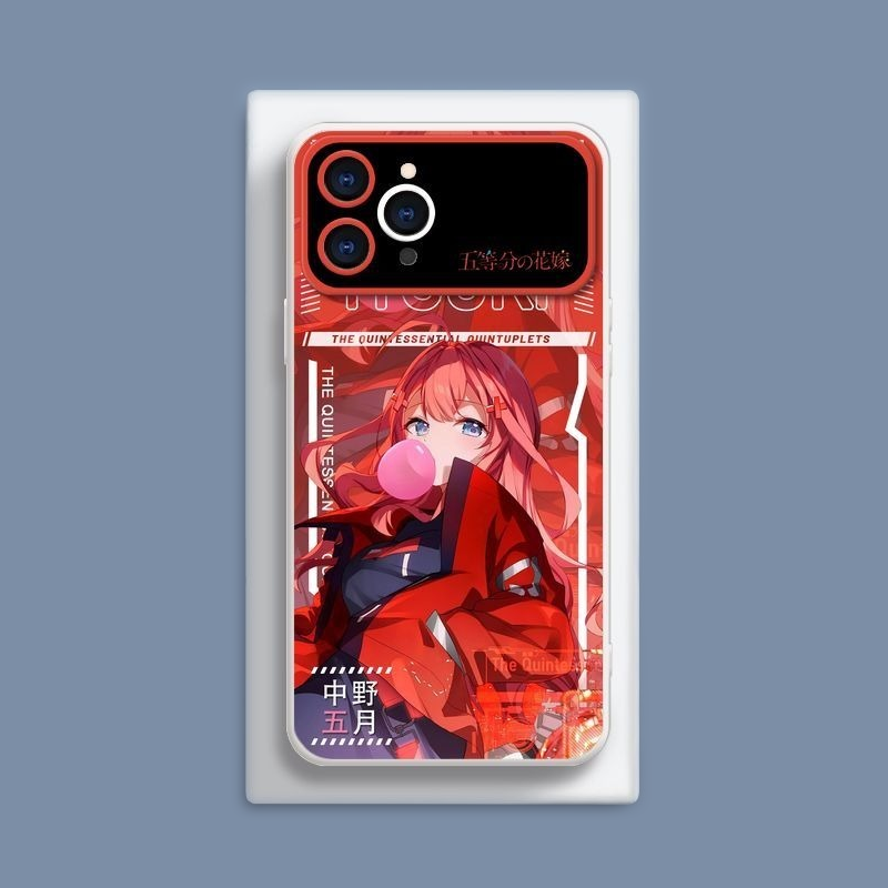 五等分的花嫁液態大視窗全包矽膠防摔軟殼