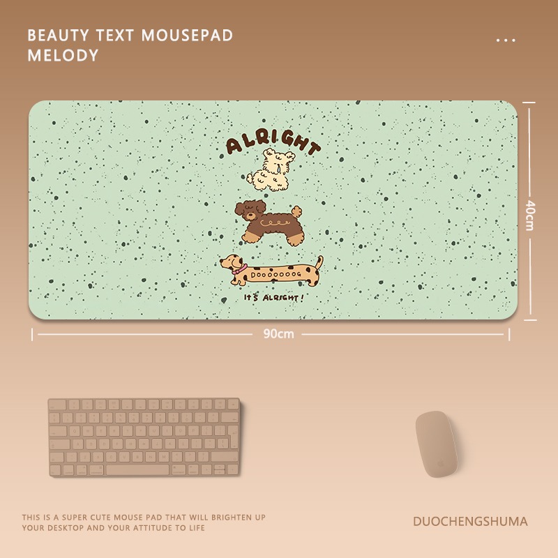 可愛卡通 主題桌墊 布質滑鼠墊-ZUIHANG SHOP