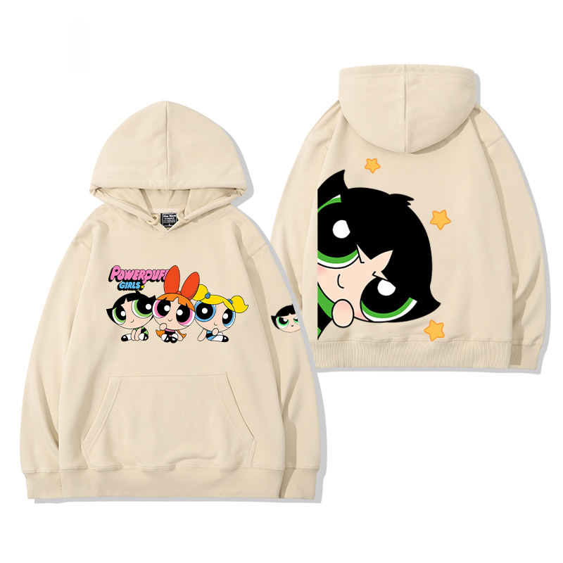 飛天小女警新款 親子情侶男女款連帽衛衣-ZUIHANG SHOP