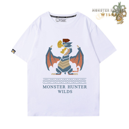 《魔物獵人荒野》第3彈 印花短袖T恤-ZUIHANG SHOP
