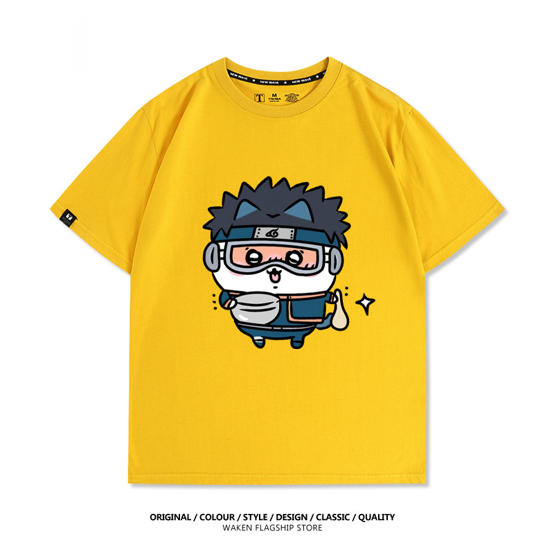 Chiikawa 2025親子情侶男女同款 印花短袖T恤