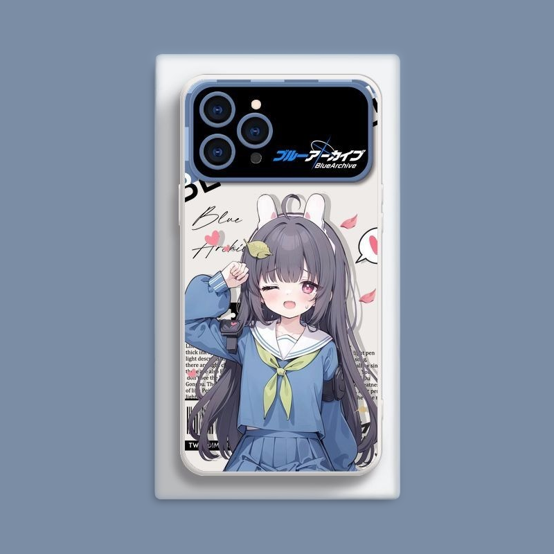 蔚藍檔案液態大視窗全包矽膠防摔軟殼-ZUIHANG SHOP