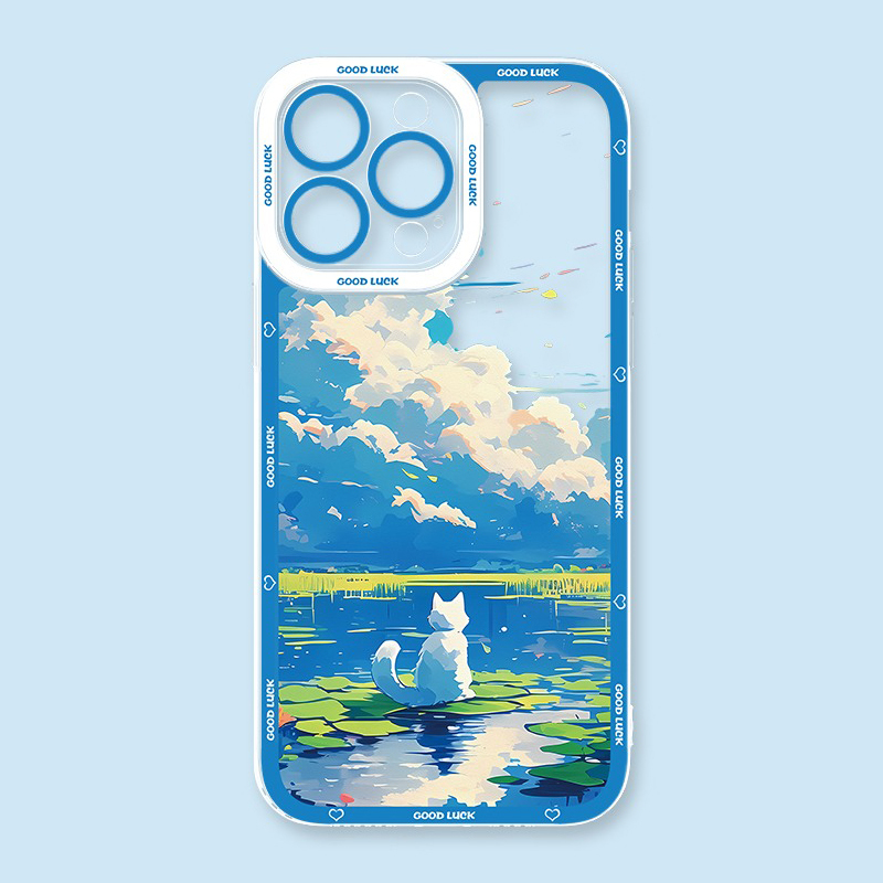 可愛萌寵天使眼透明防摔軟殼-ZUIHANG SHOP