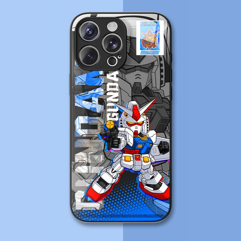 機動戰士鋼彈新款高清全包防摔玻璃殼-ZUIHANG SHOP