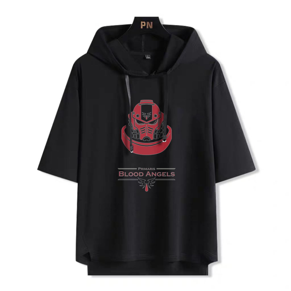 戰錘40K 星際戰士戰團 連帽短袖T恤-ZUIHANG SHOP