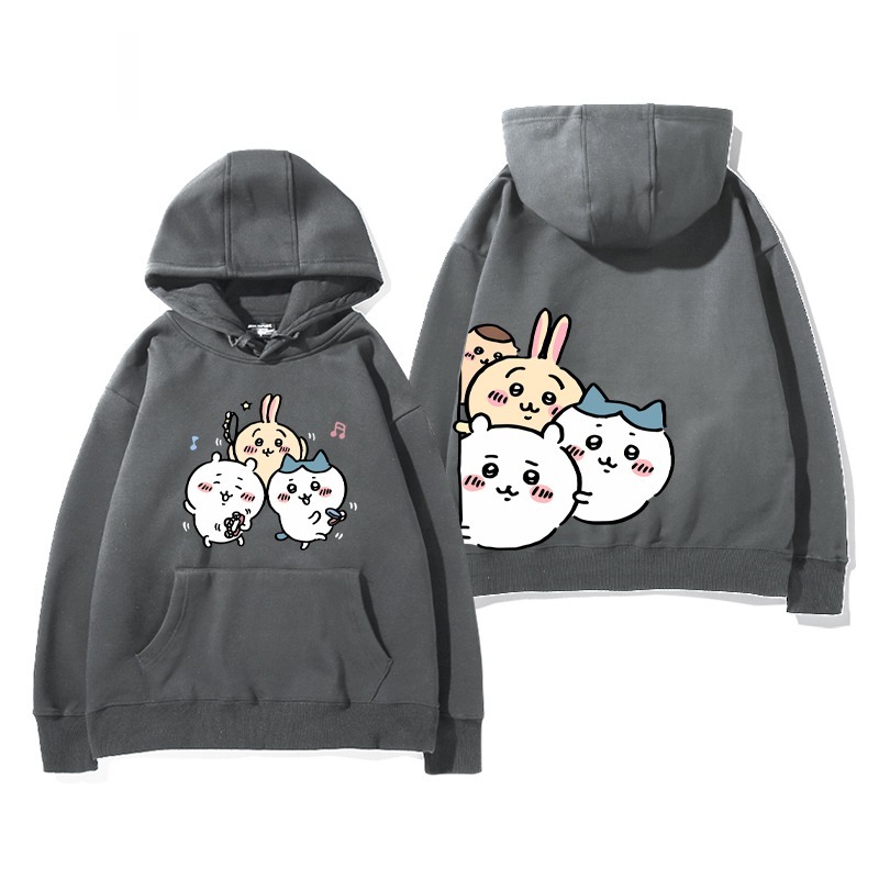 Chiikawa 2025秋冬新款 親子情侶男女連帽衛衣