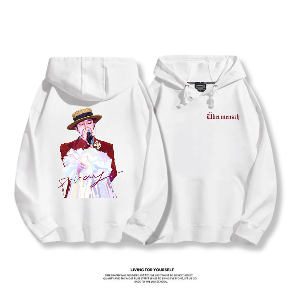 GD權志龍 2025秋冬新款 親子情侶男女連帽衛衣