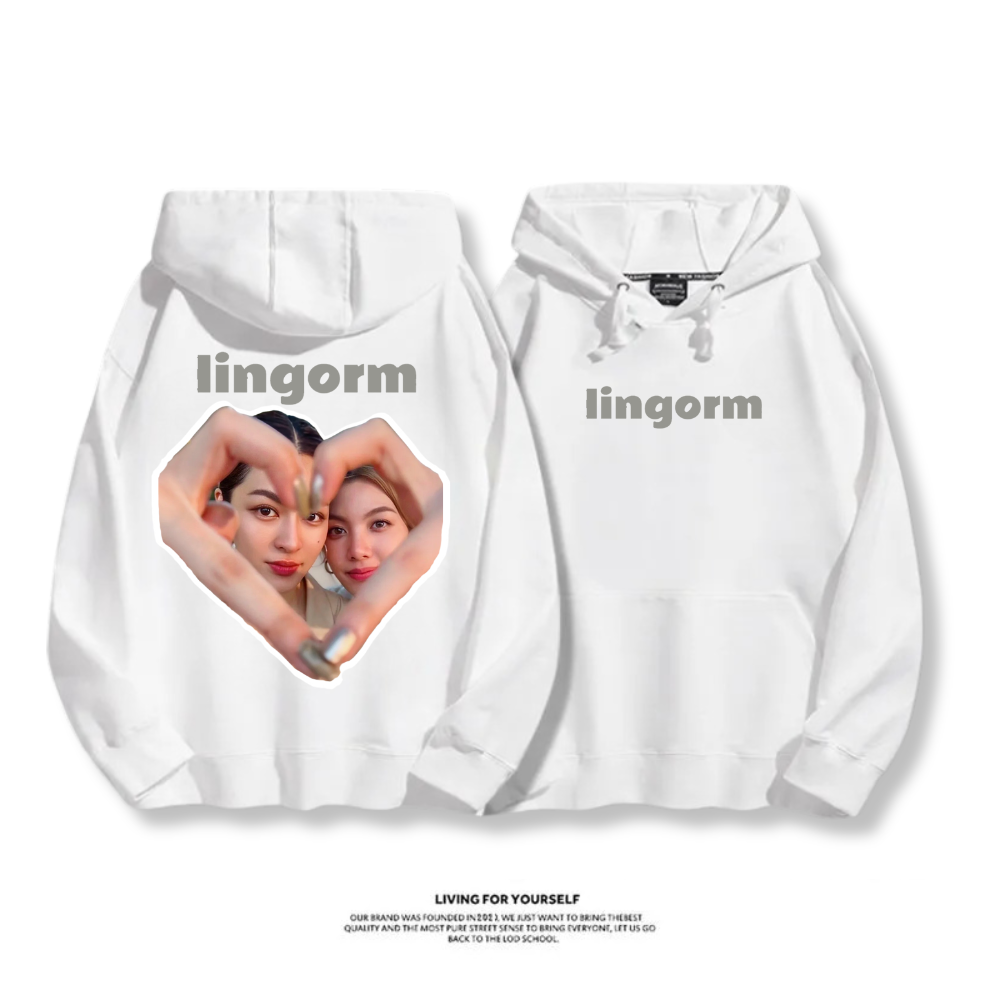 LINGORM 2025秋冬新款 親子情侶男女連帽衛衣