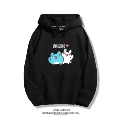 貓貓蟲咖波 2025秋冬新款 親子情侶裝連帽衛衣