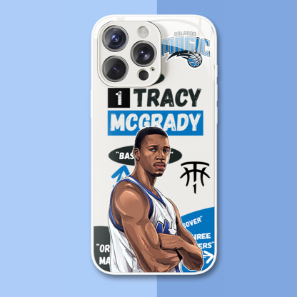 NBA球星新款高清全包防摔玻璃殼