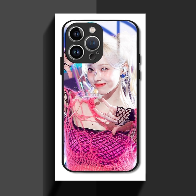 Aespa新款高清全包防摔玻璃殼