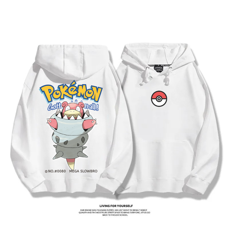 寶可夢 超級進化 2025秋冬新款 親子情侶男女連帽衛衣