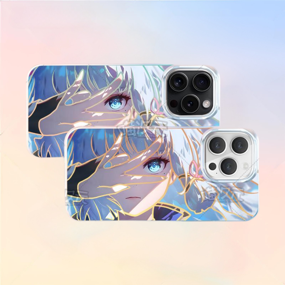 原神極光金漸變防摔手機殼