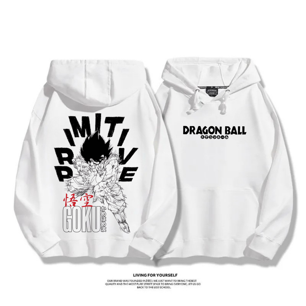 七龍珠 秋冬聯名新款 親子情侶裝連帽衛衣