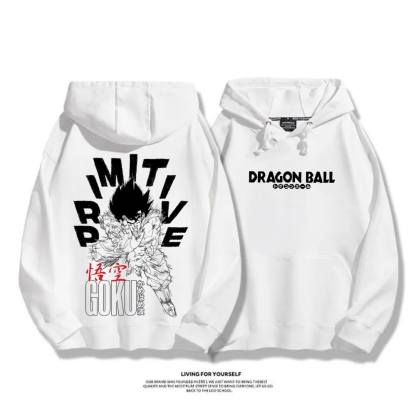 七龍珠 秋冬聯名新款 親子情侶裝連帽衛衣