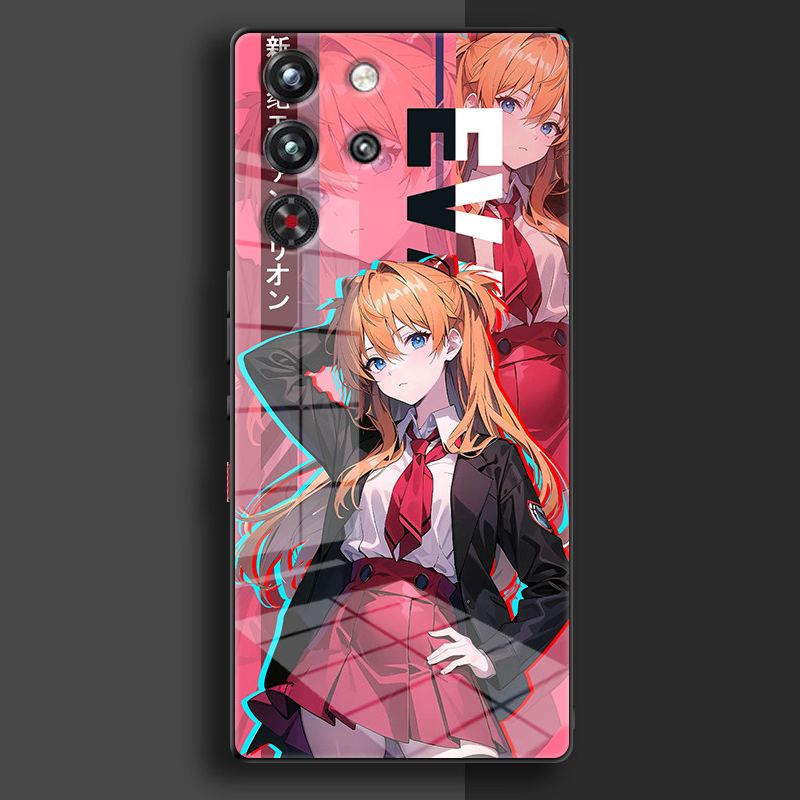 紅魔新世紀福音戰士EVA鋼化玻璃手機殼