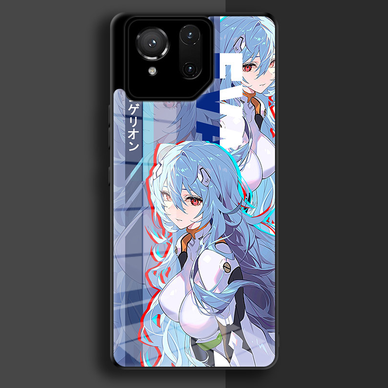 ROG新世紀福音戰士鋼化玻璃手機殼