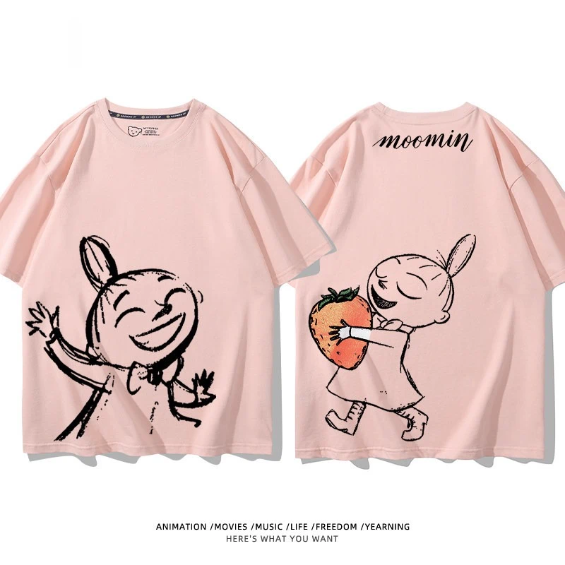 Moomin 嚕嚕米聯名 短袖T恤