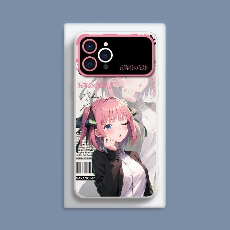 五等分的花嫁液態大視窗全包矽膠防摔軟殼