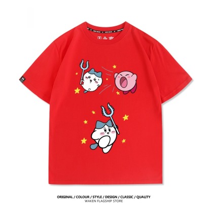 Chiikawa 2025親子情侶男女同款 印花短袖T恤