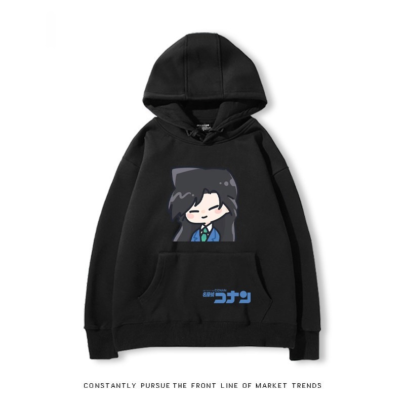 名偵探柯南 秋冬新款 親子情侶裝連帽衛衣
