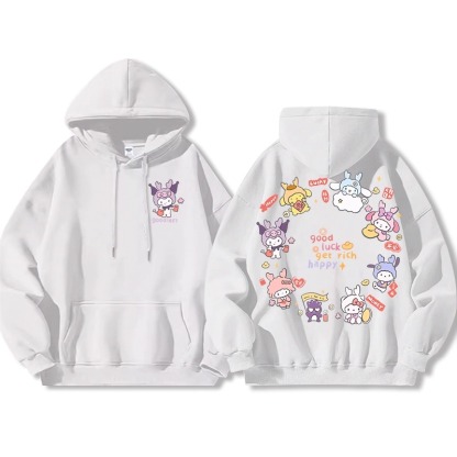 三麗鷗新款 親子情侶男女款連帽衛衣-ZUIHANG SHOP