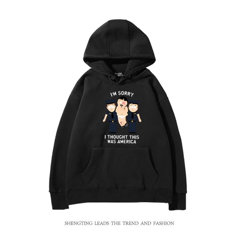 SouthPark南方公园 2025秋冬新款 親子情侶裝連帽衛衣