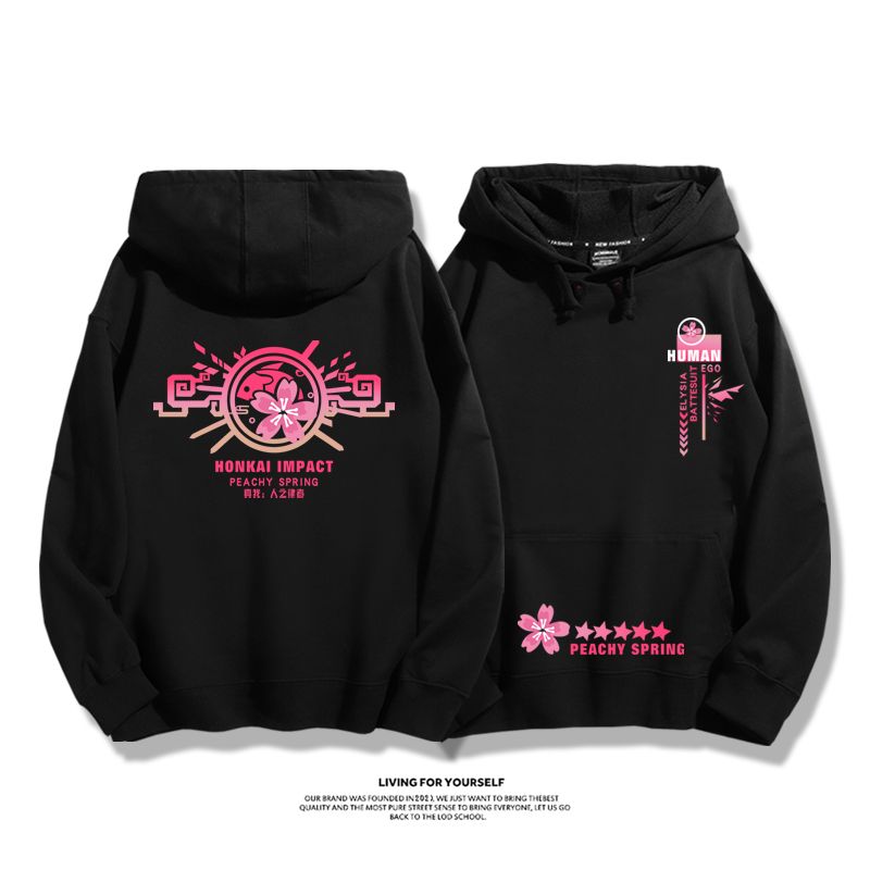 崩壞3布洛妮婭新款 親子情侶男女款連帽衛衣-ZUIHANG SHOP