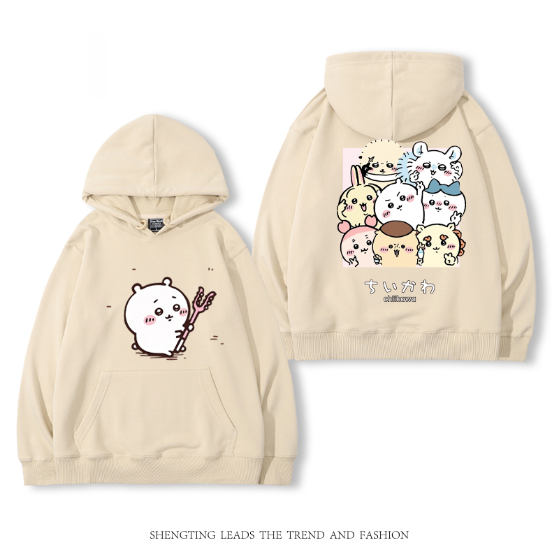 Chiikawa新款 親子情侶男女款連帽衛衣-ZUIHANG SHOP