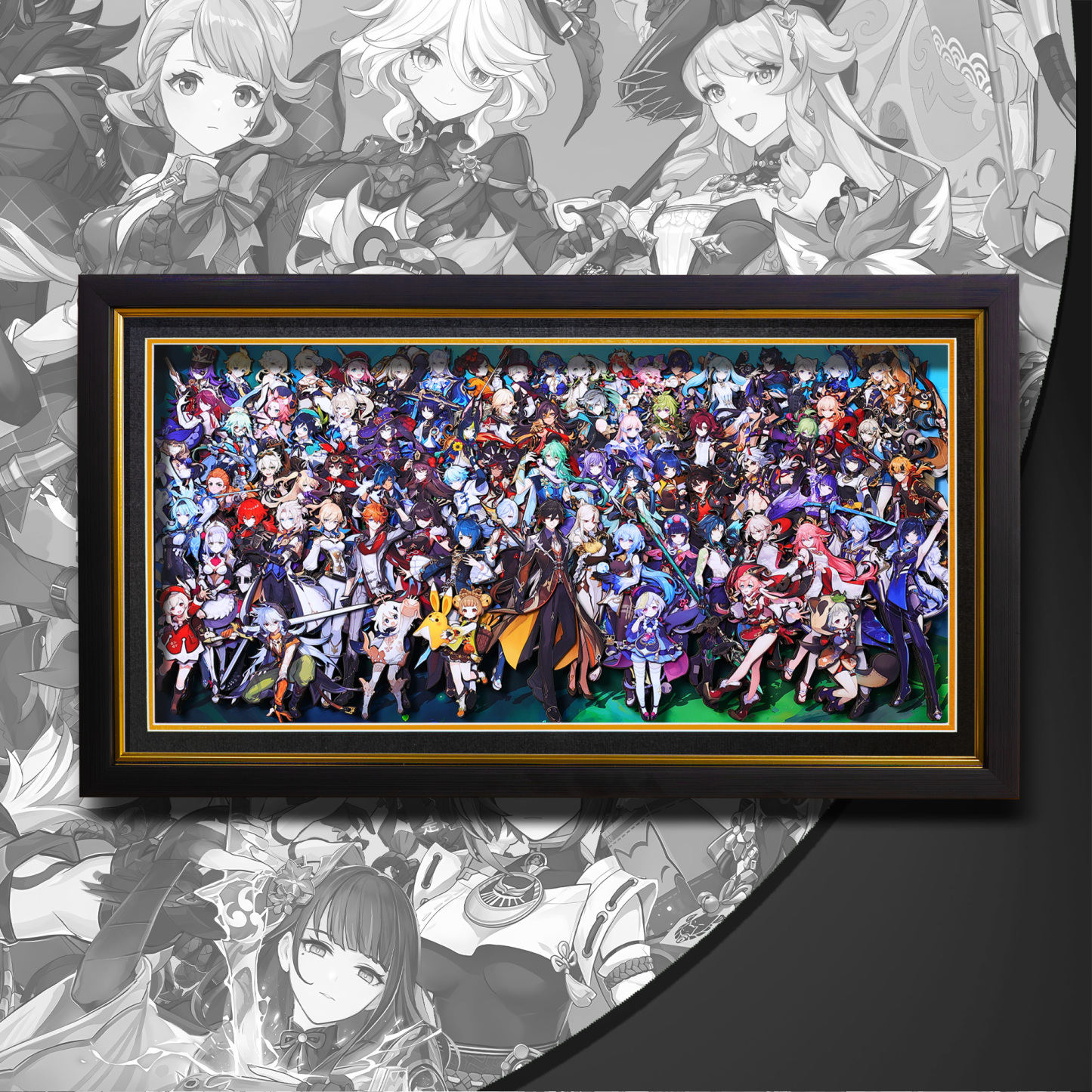 原神 3D立體畫-ZUIHANG SHOP