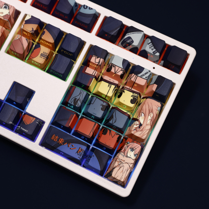 孤獨搖滾 108鍵 標準配列 衛星軸鍵帽-ZUIHANG SHOP