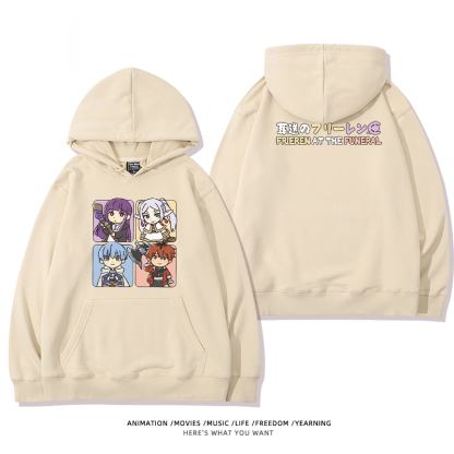 葬送的芙莉蓮新款 親子情侶男女款連帽衛衣-ZUIHANG SHOP