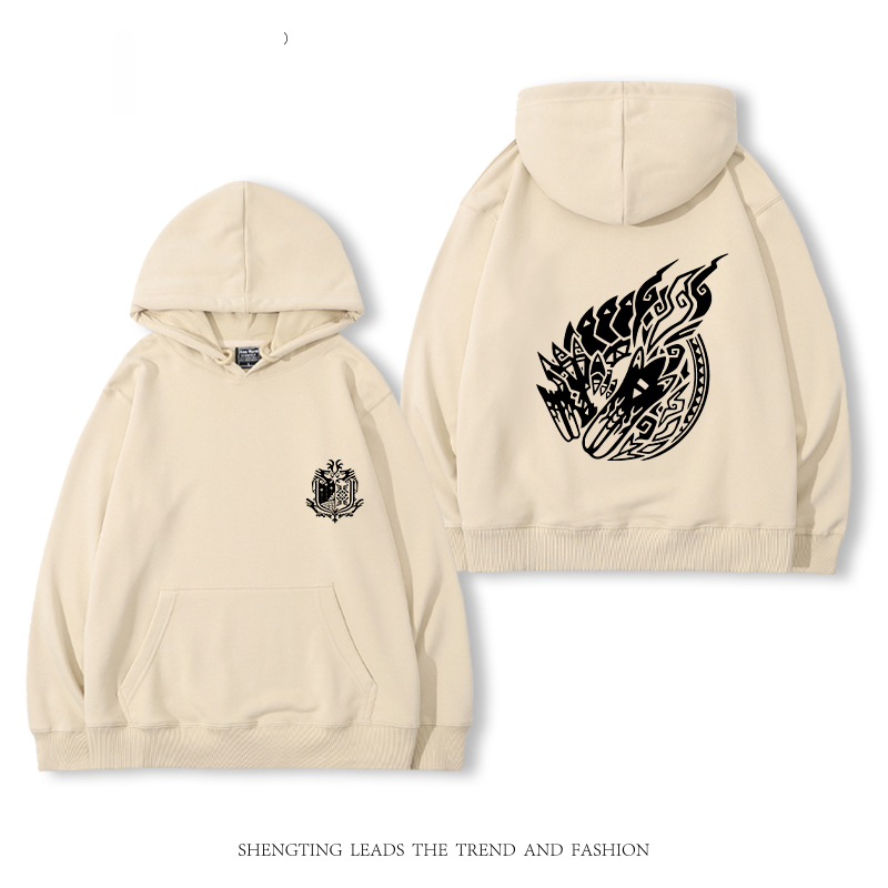 Monster Hunter Rise魔物獵人新款 親子情侶男女款連帽衛衣-ZUIHANG SHOP