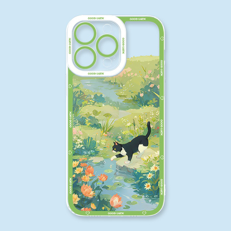 可愛萌寵天使眼透明防摔軟殼-ZUIHANG SHOP