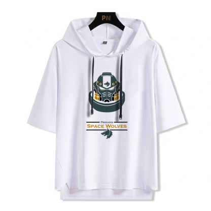 戰錘40K 星際戰士戰團 連帽短袖T恤-ZUIHANG SHOP