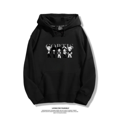 CORTIS 2025秋冬新款 親子情侶男女連帽衛衣