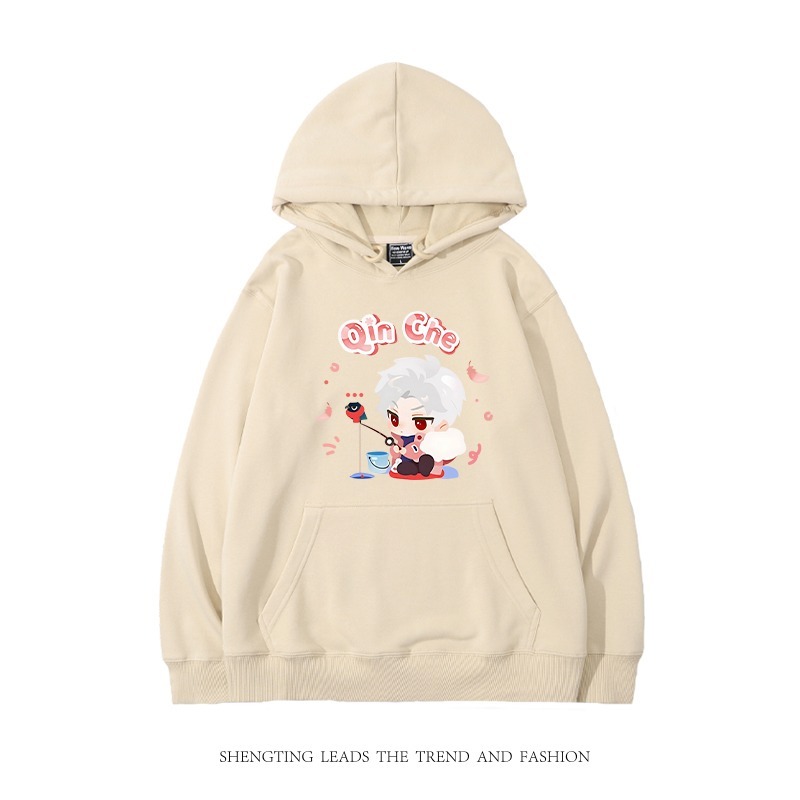 戀與深空漫冬行記 2025秋冬新款 親子情侶裝連帽衛衣