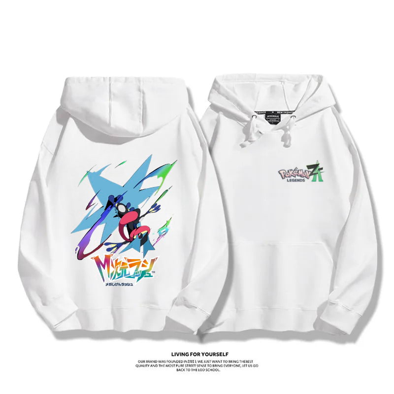 寶可夢傳說 Z-A 2025秋冬新款 親子情侶男女連帽衛衣