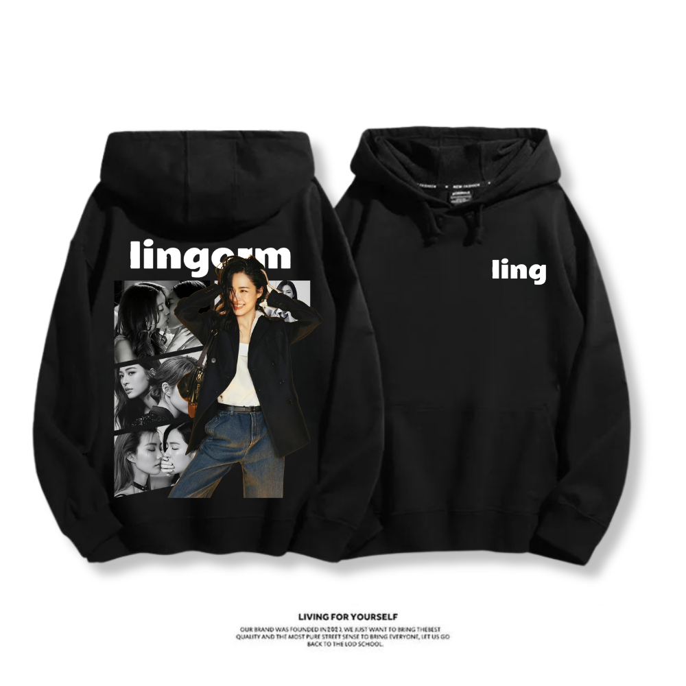 LINGORM 2025秋冬新款 親子情侶男女連帽衛衣