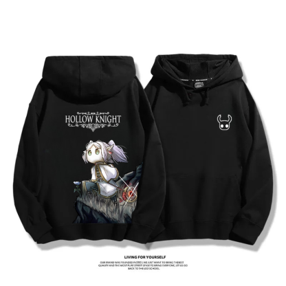 空洞騎士 2025秋冬新款 親子情侶男女連帽衛衣