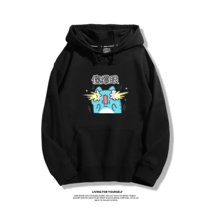 貓貓蟲咖波 2025秋冬新款 親子情侶裝連帽衛衣