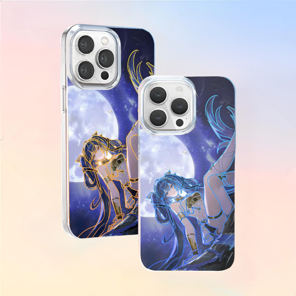 鳴潮極光金漸變防摔手機殼