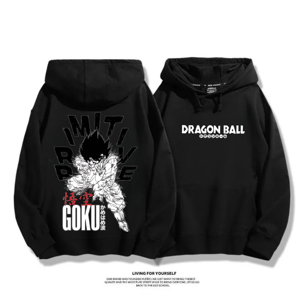 七龍珠 秋冬聯名新款 親子情侶裝連帽衛衣