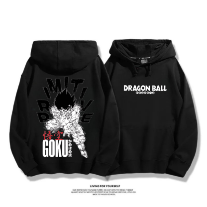 七龍珠 秋冬聯名新款 親子情侶裝連帽衛衣