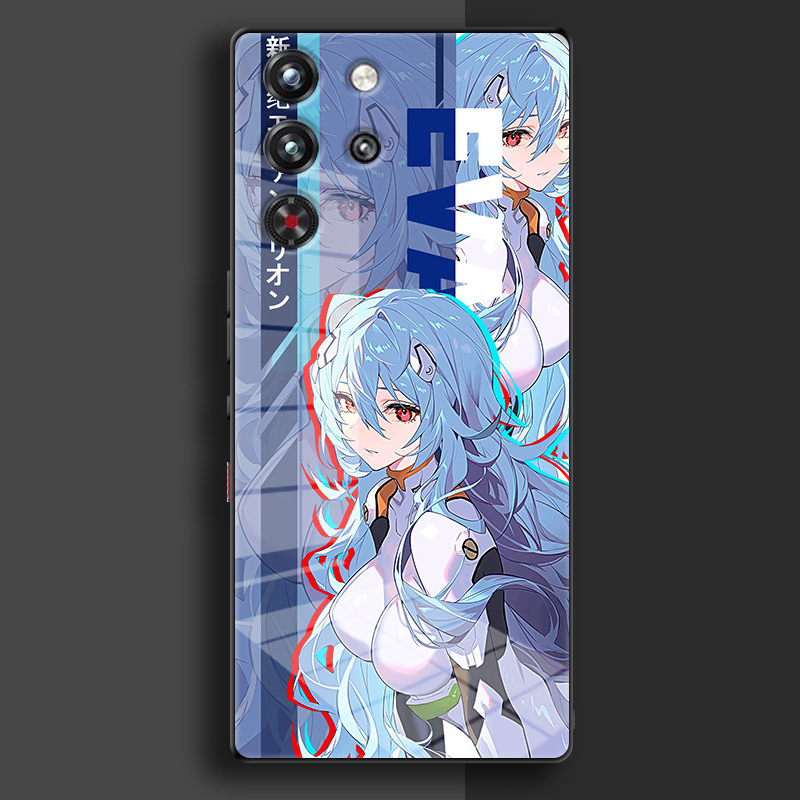 紅魔新世紀福音戰士EVA鋼化玻璃手機殼