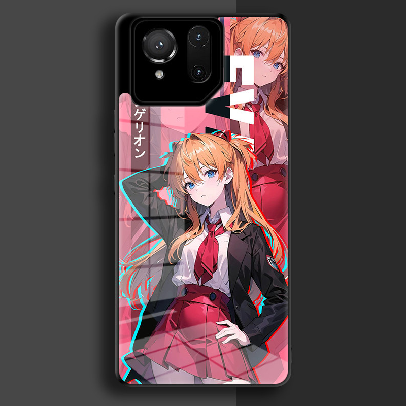 ROG新世紀福音戰士鋼化玻璃手機殼