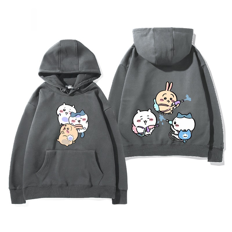 Chiikawa 2025秋冬新款 親子情侶男女連帽衛衣