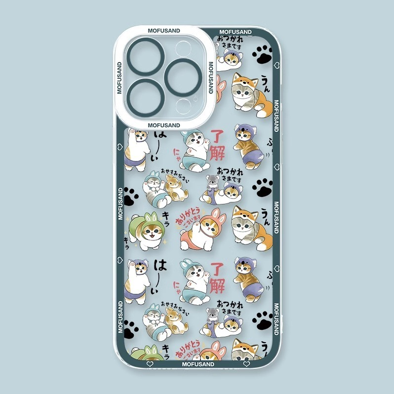 Mofusand貓貓天使眼透明防摔軟殼-ZUIHANG SHOP