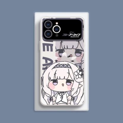 蔚藍檔案液態大視窗全包矽膠防摔軟殼-ZUIHANG SHOP